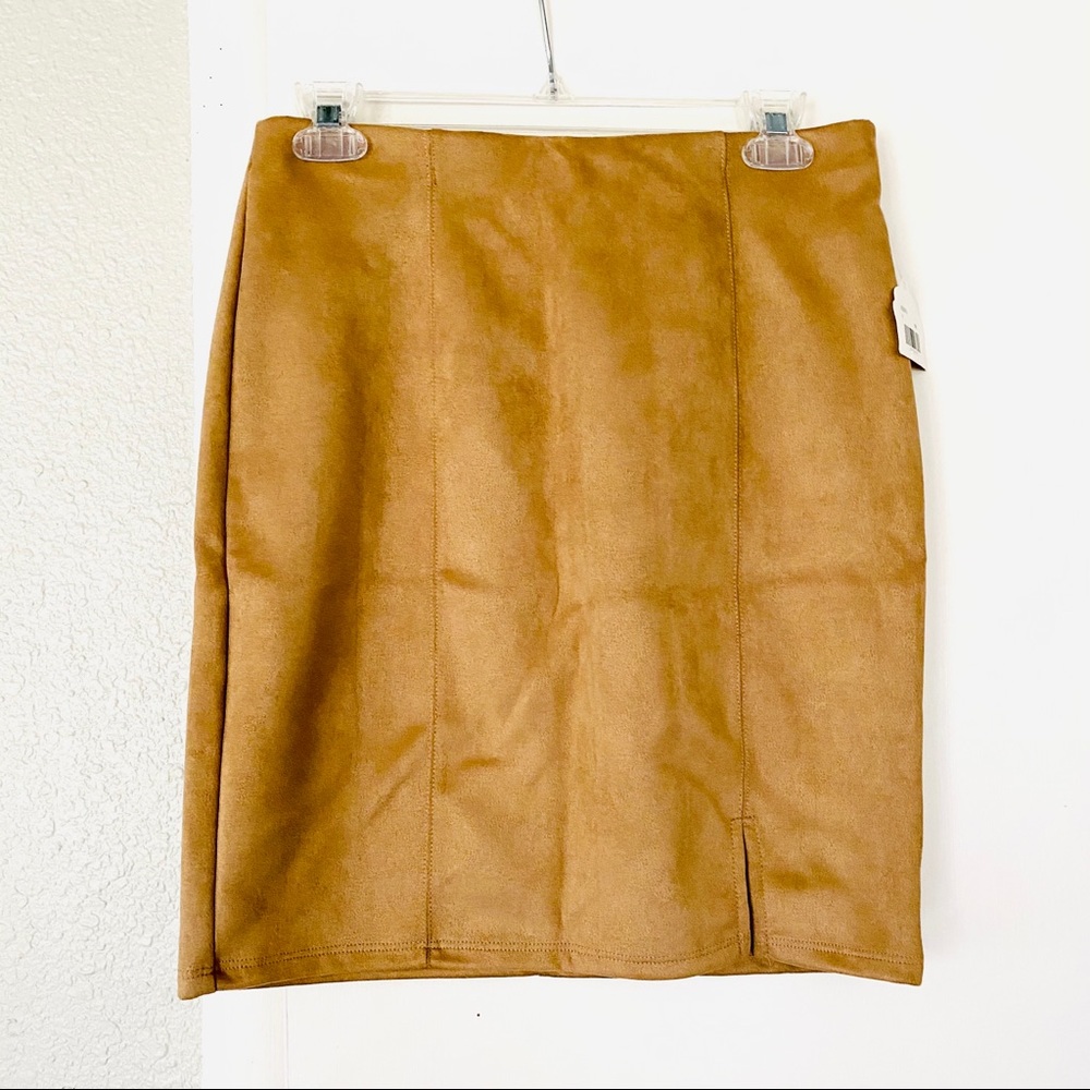 Altar’d State Tan/Brown Mimi Skirt NWT Medium